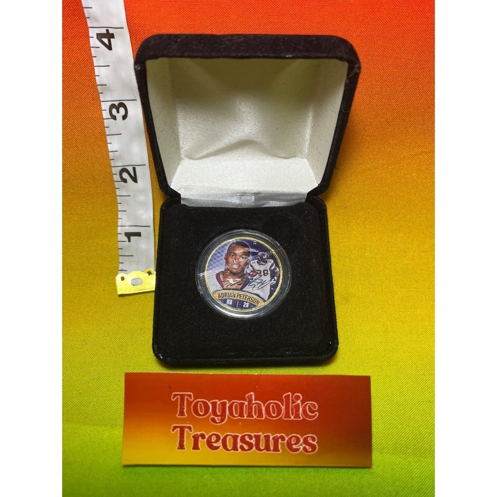 Adrian Peterson Minnesota Vikings US Half Dollar Coin - Picture 1 of 3